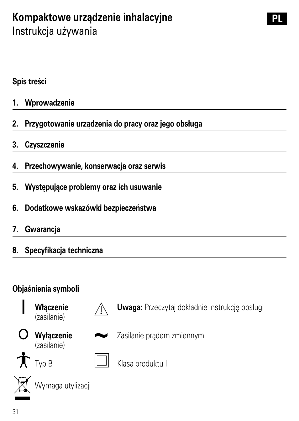 Microlife NEB 50 User Manual | Page 36 / 59