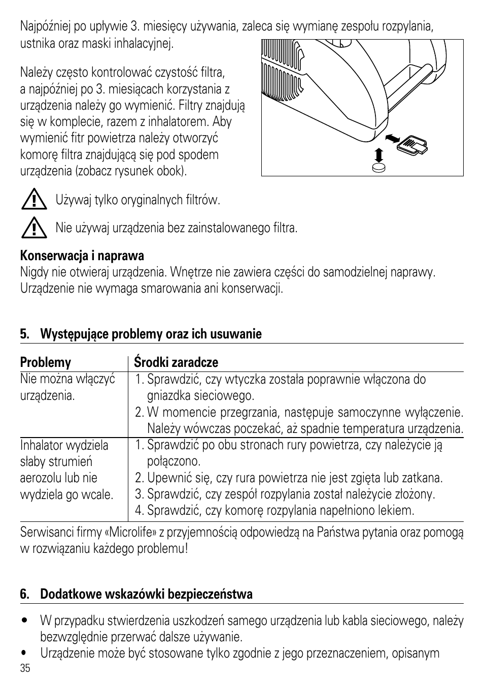 Microlife NEB 50 User Manual | Page 40 / 59