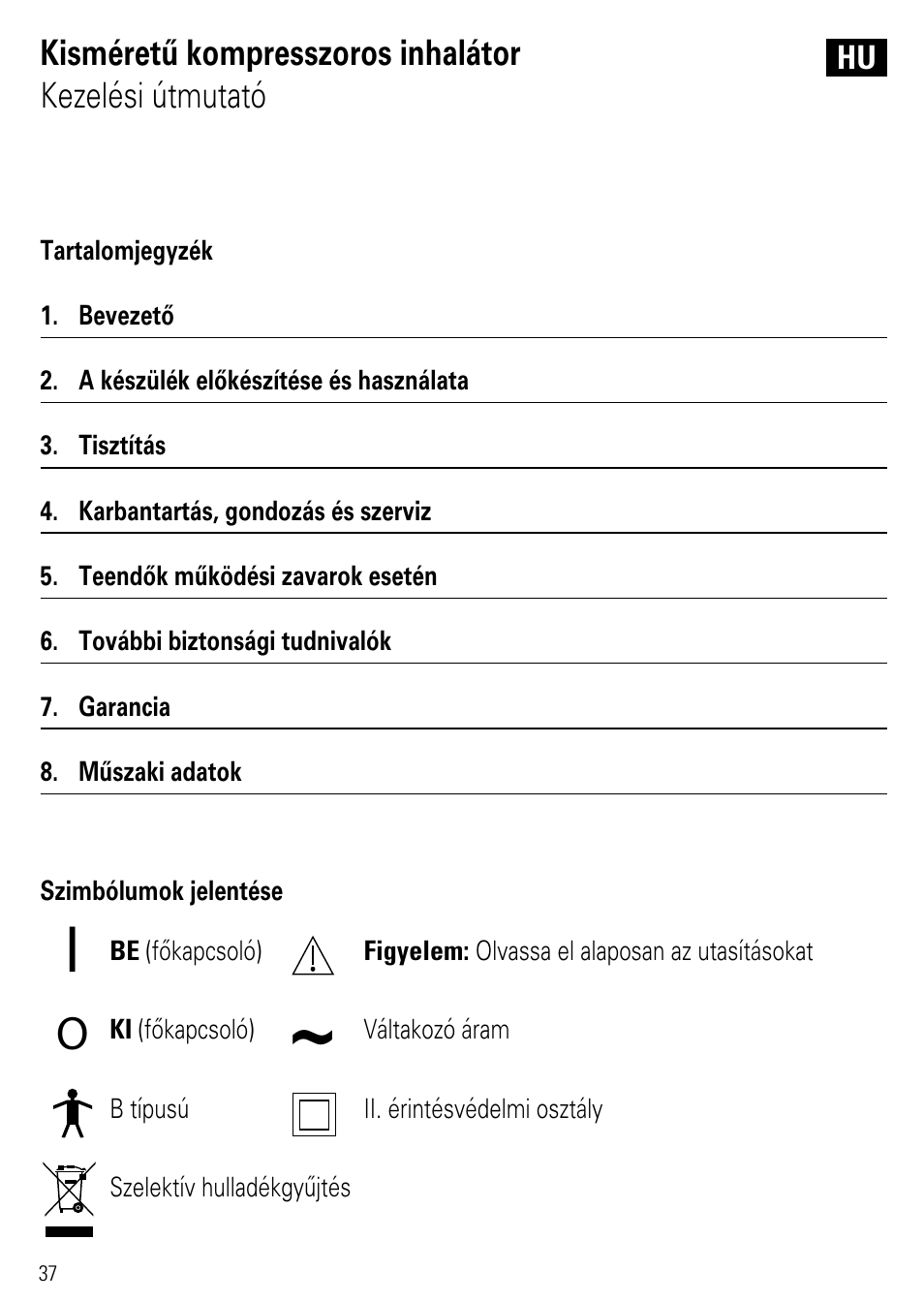 Microlife NEB 50 User Manual | Page 42 / 59