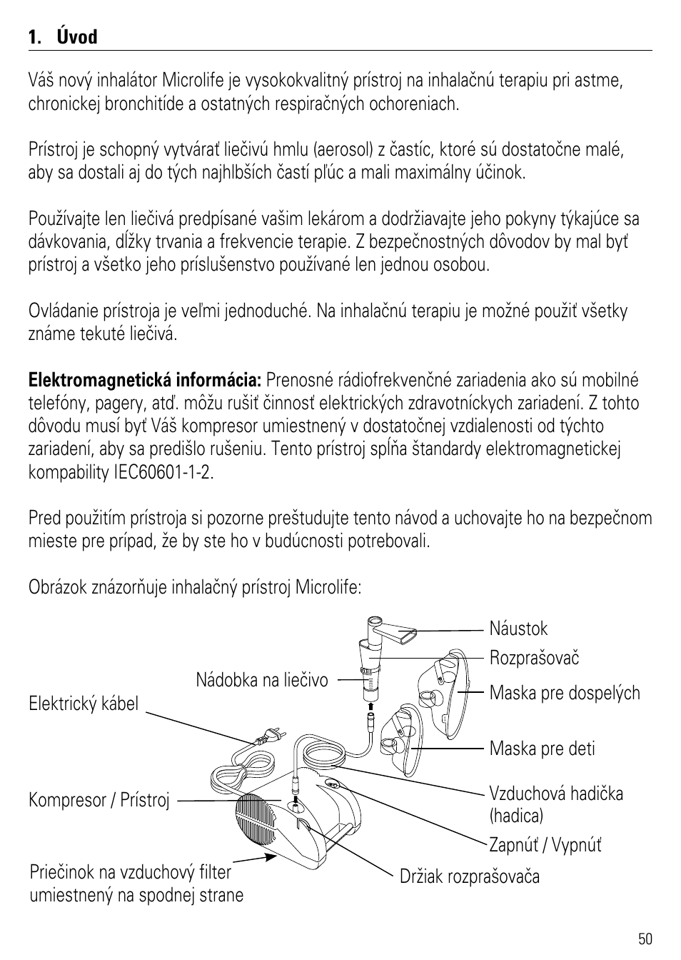 Microlife NEB 50 User Manual | Page 55 / 59