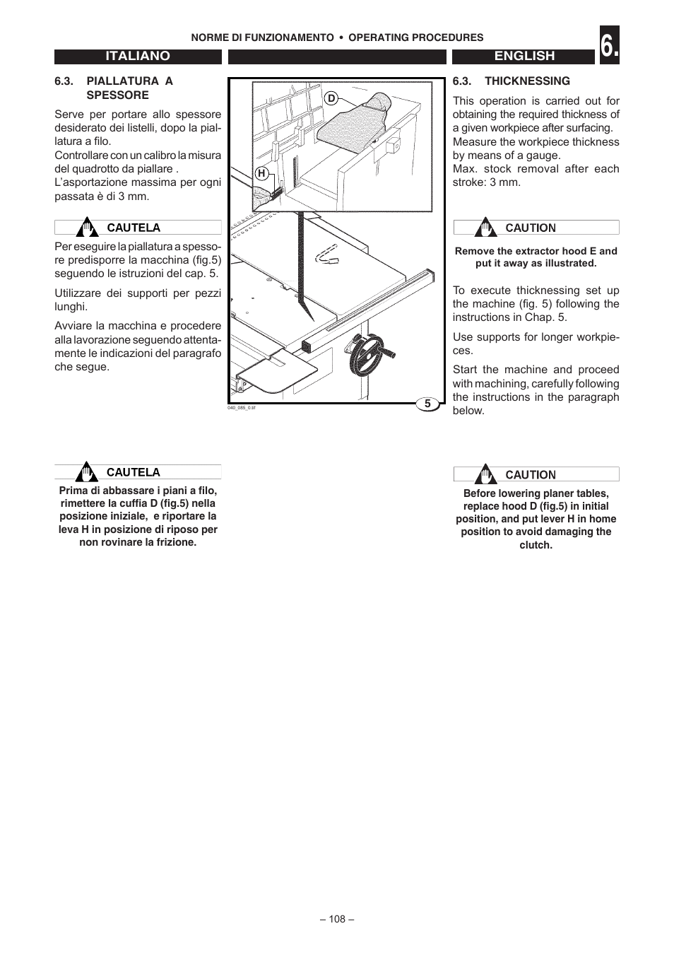 Jet Tools C30 User Manual | Page 106 / 147