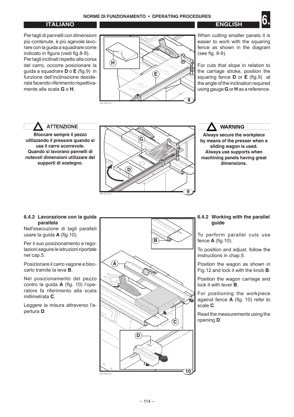 Jet Tools C30 User Manual | Page 112 / 147