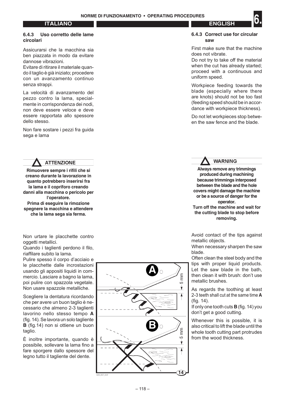 Jet Tools C30 User Manual | Page 116 / 147