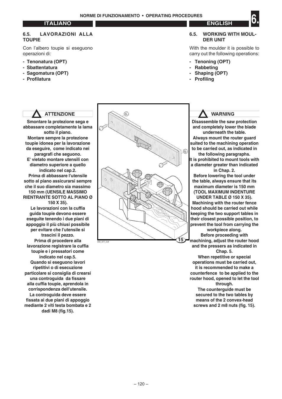 Jet Tools C30 User Manual | Page 118 / 147