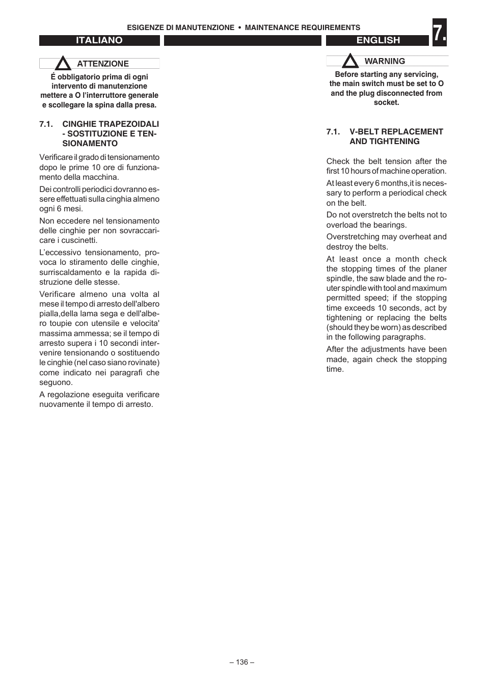 Jet Tools C30 User Manual | Page 134 / 147