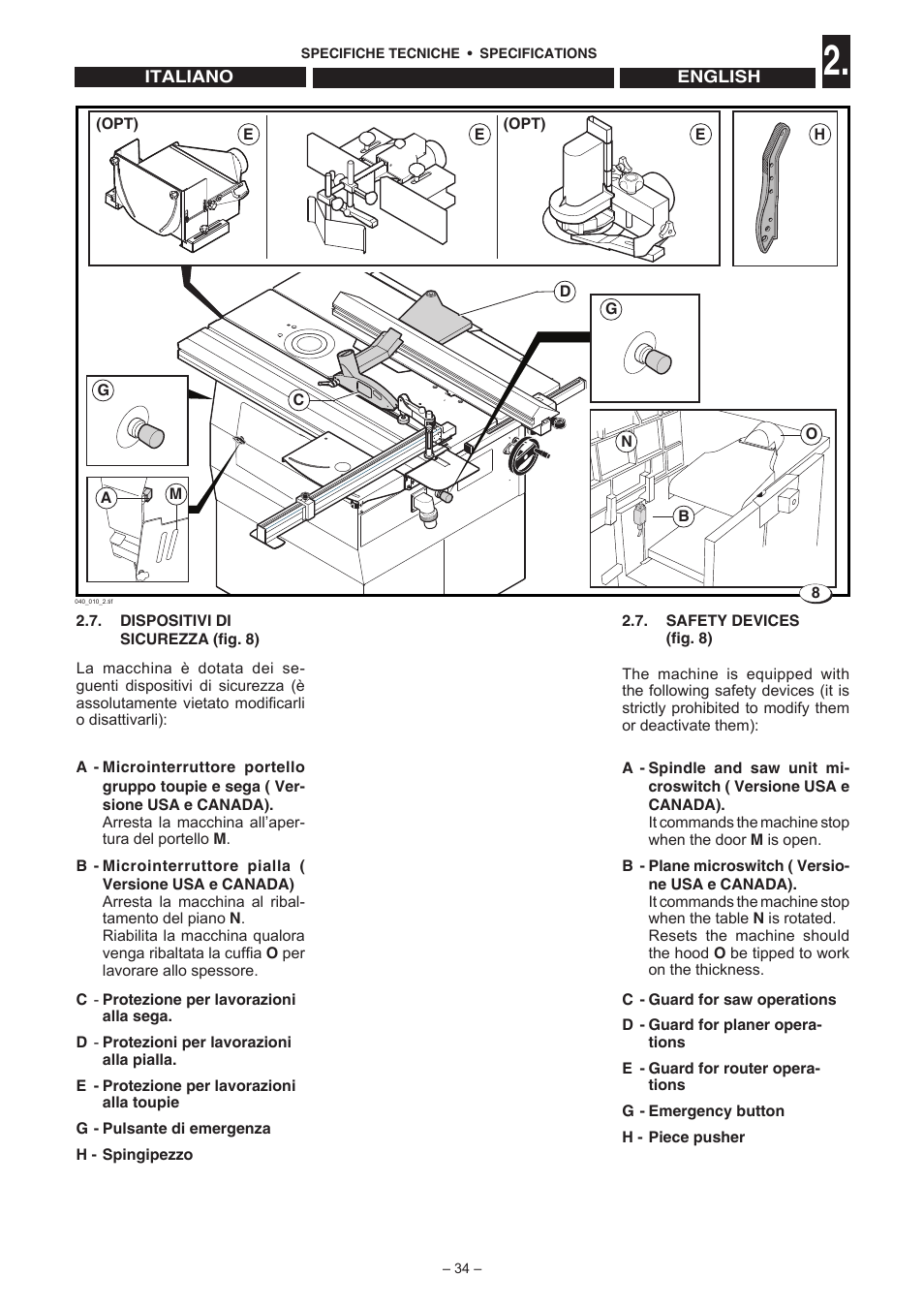 Jet Tools C30 User Manual | Page 32 / 147