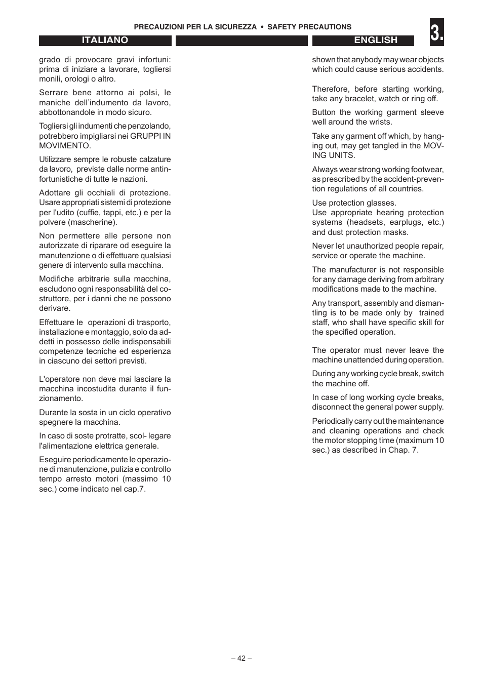 Jet Tools C30 User Manual | Page 40 / 147