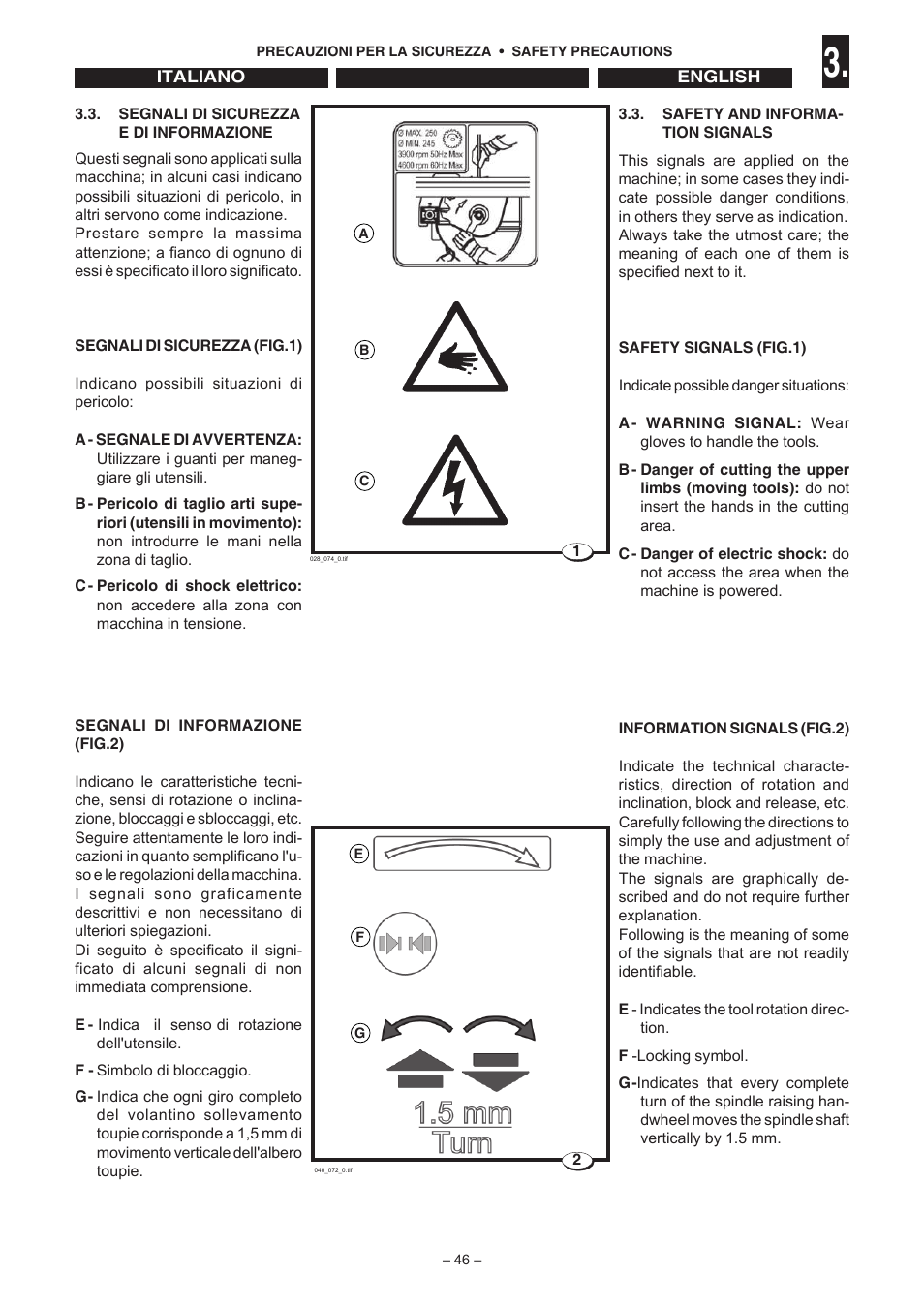 Jet Tools C30 User Manual | Page 44 / 147