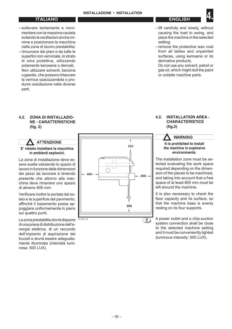 Jet Tools C30 User Manual | Page 48 / 147