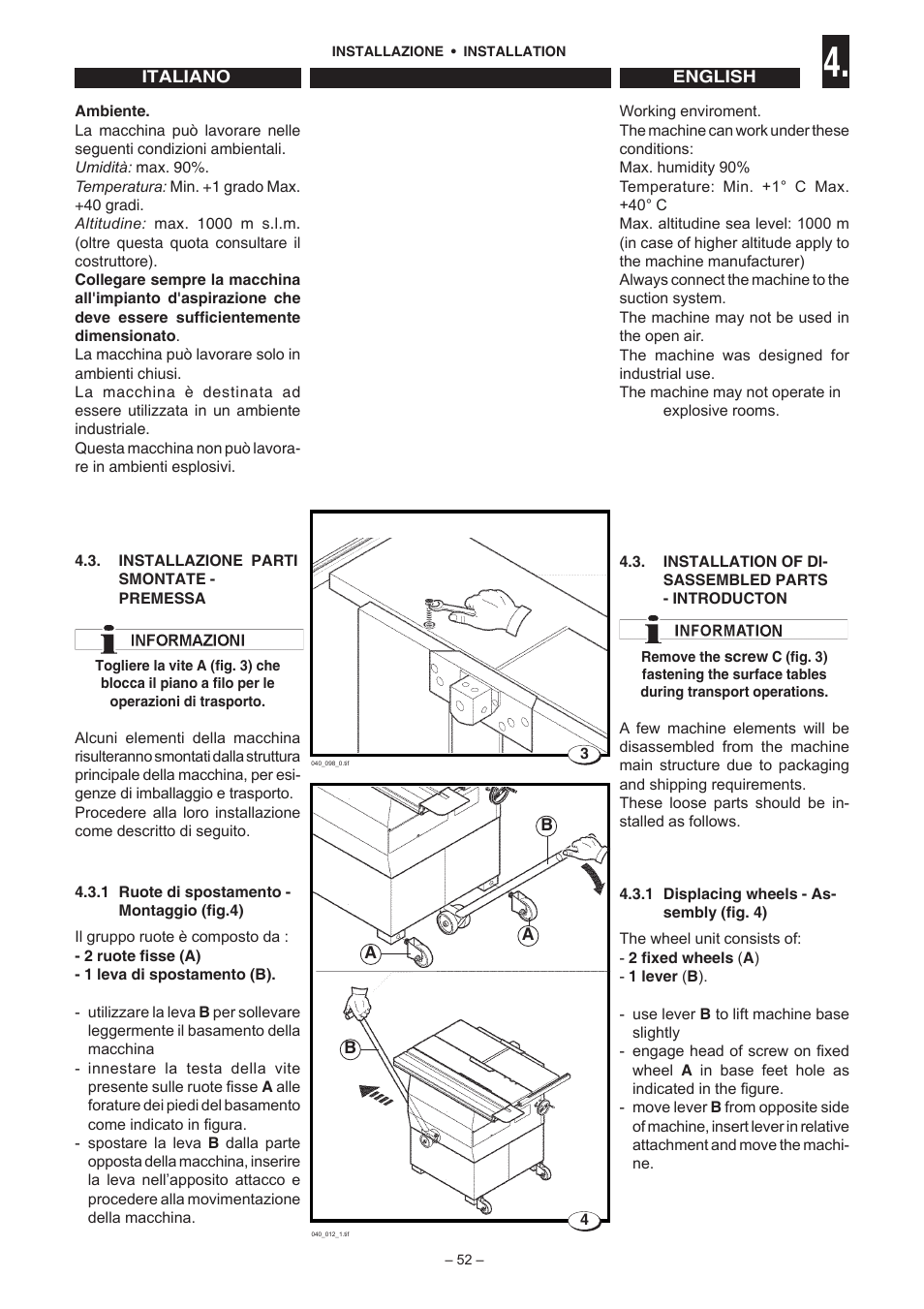 Jet Tools C30 User Manual | Page 50 / 147