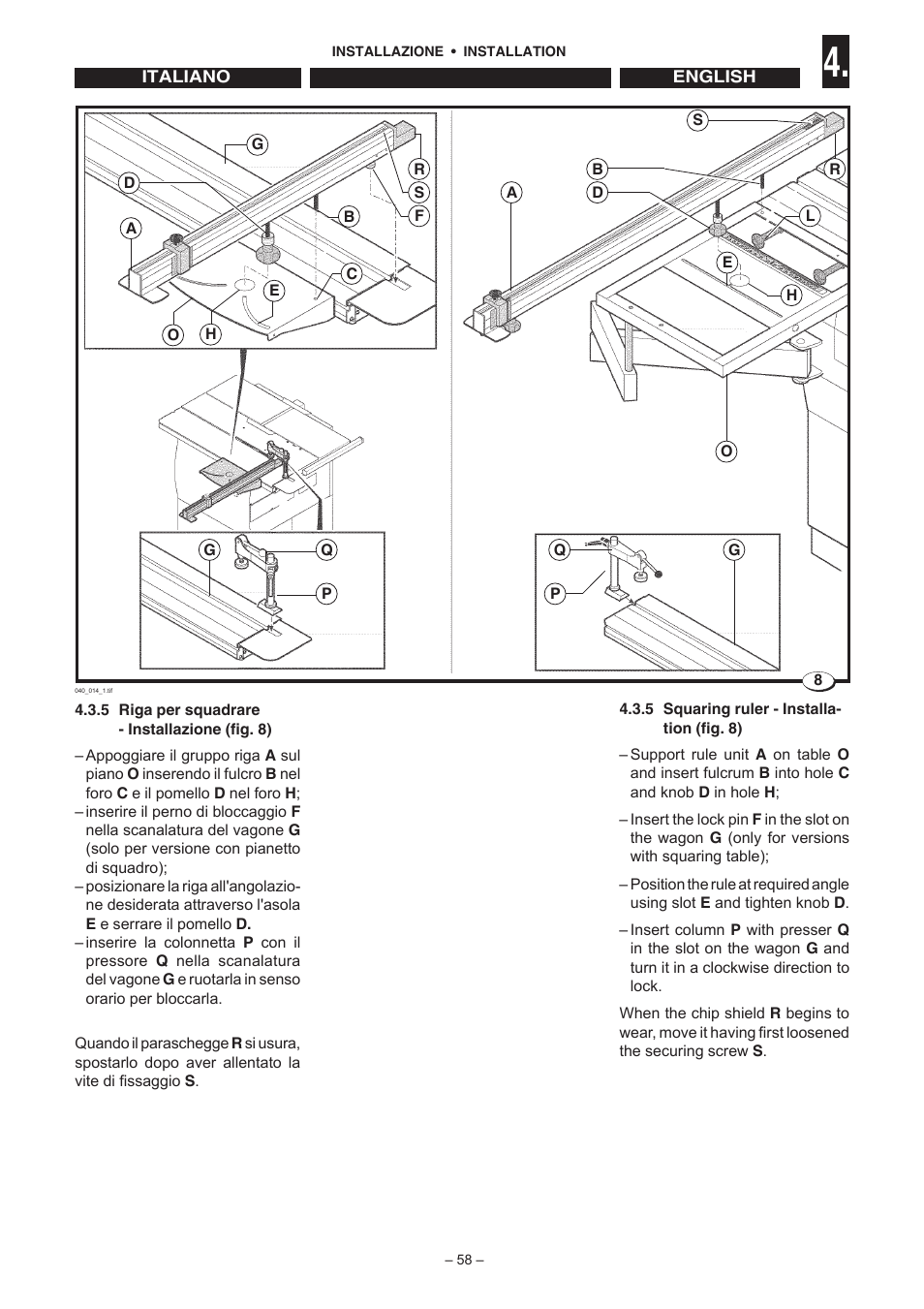 Jet Tools C30 User Manual | Page 56 / 147