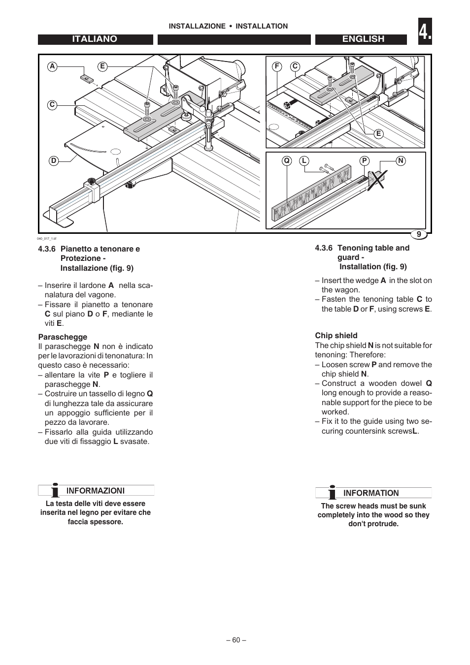 Jet Tools C30 User Manual | Page 58 / 147