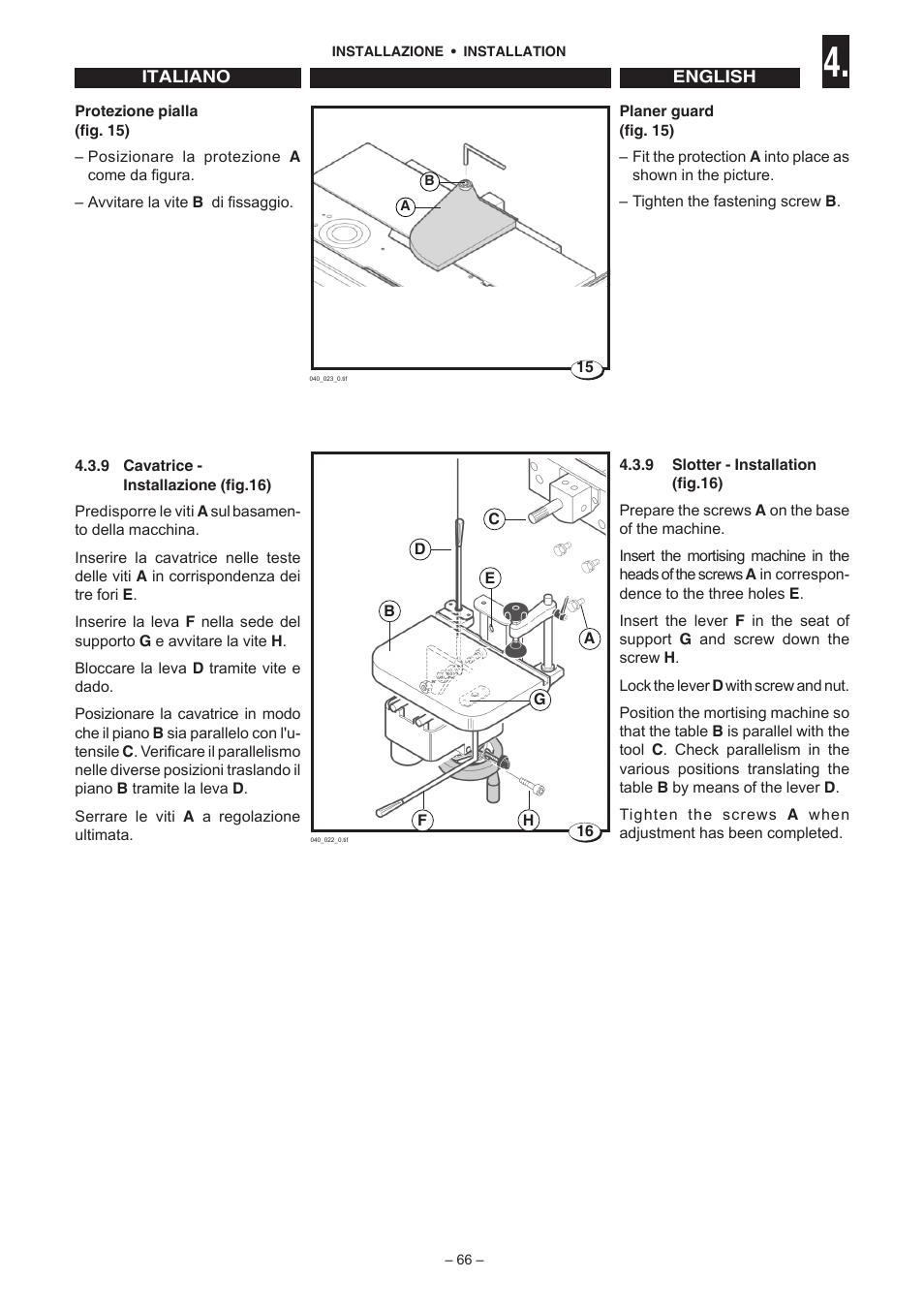 Jet Tools C30 User Manual | Page 64 / 147