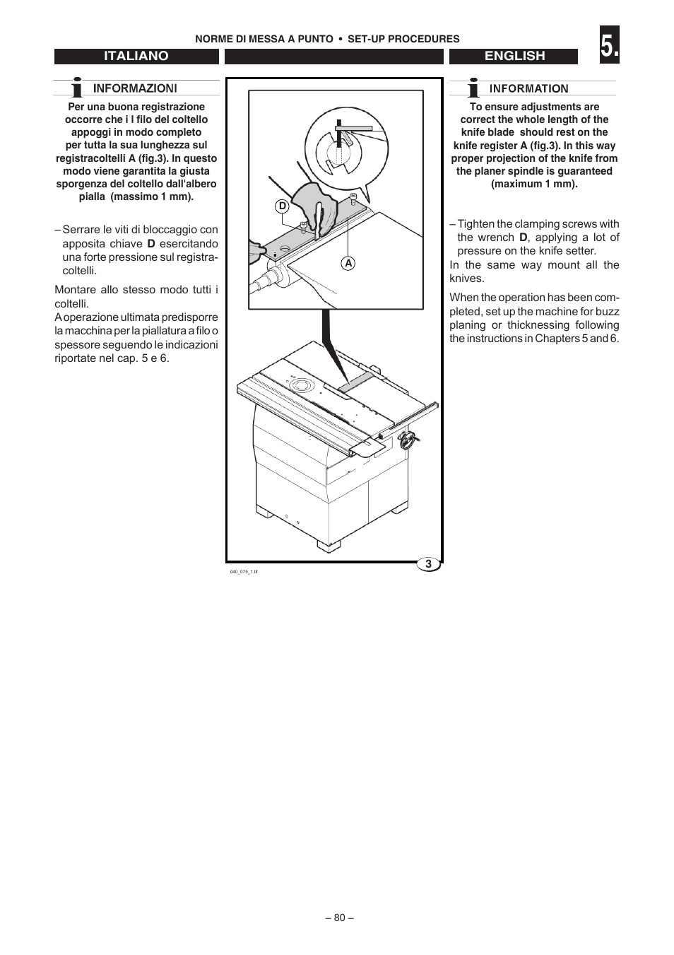 Jet Tools C30 User Manual | Page 78 / 147