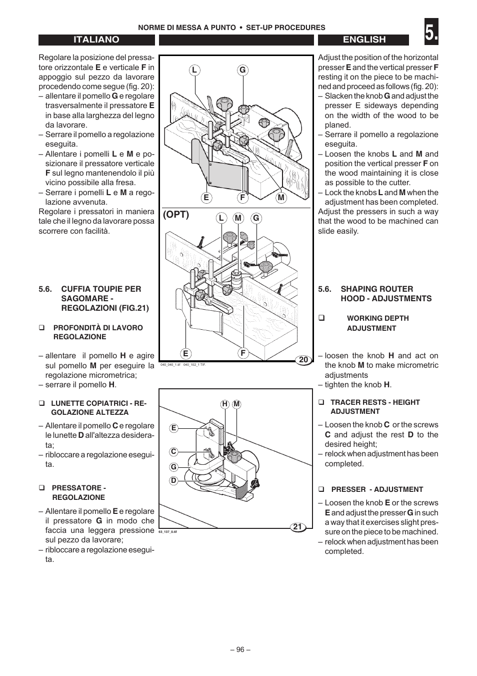 Jet Tools C30 User Manual | Page 94 / 147