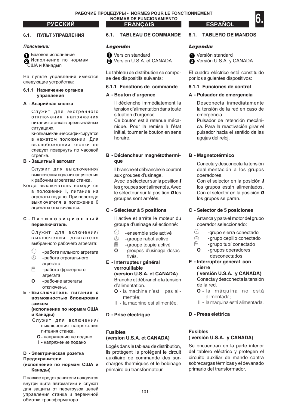 Jet Tools C30 User Manual | Page 99 / 147