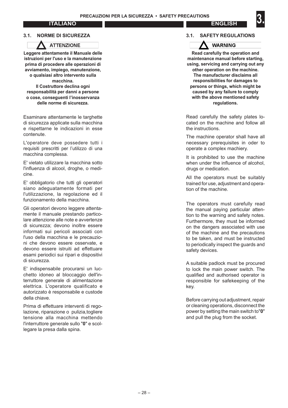 Jet Tools sc1 User Manual | Page 26 / 85