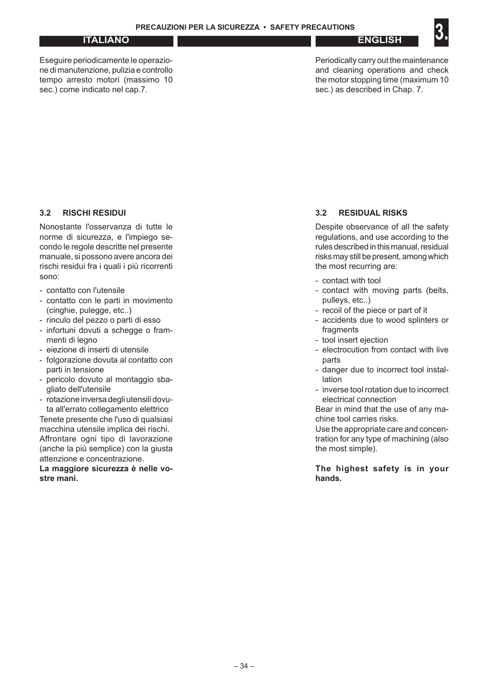 Jet Tools sc1 User Manual | Page 32 / 85