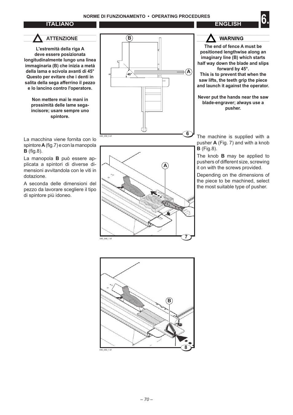 Jet Tools sc1 User Manual | Page 68 / 85