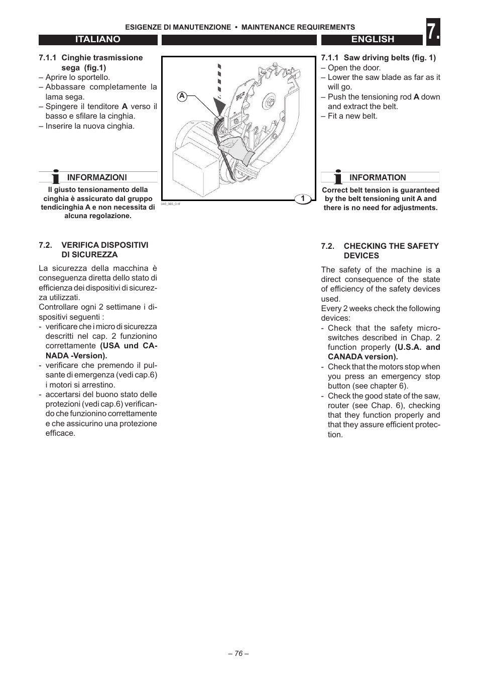 Jet Tools sc1 User Manual | Page 74 / 85