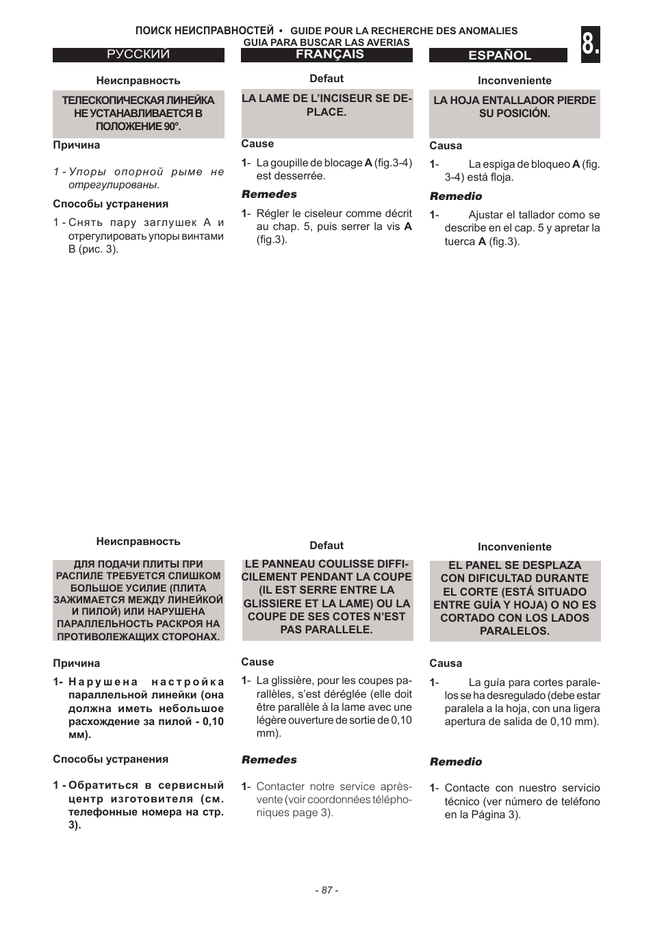 Jet Tools sc1 User Manual | Page 85 / 85