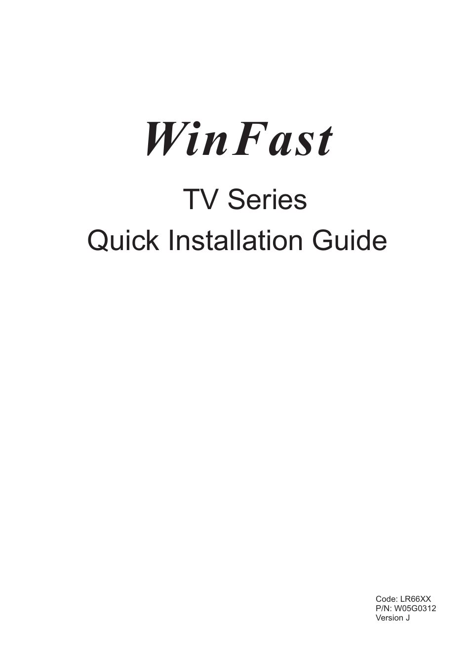 Leadtek WinFast PalmTop TV Plus User Manual | 19 pages