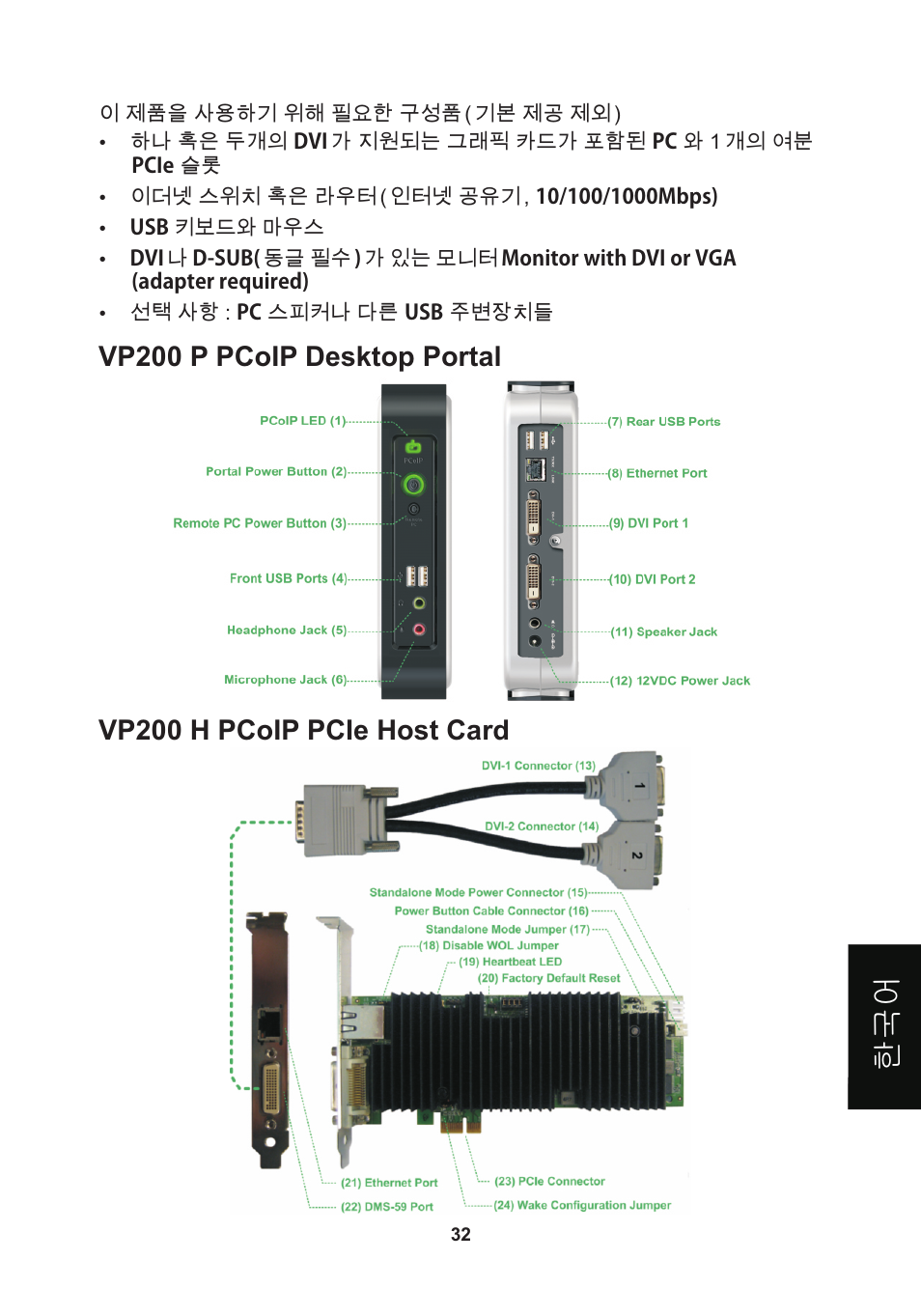 頁面 35, 한국 어 | Leadtek WinFast VP200P User Manual | Page 35 / 51
