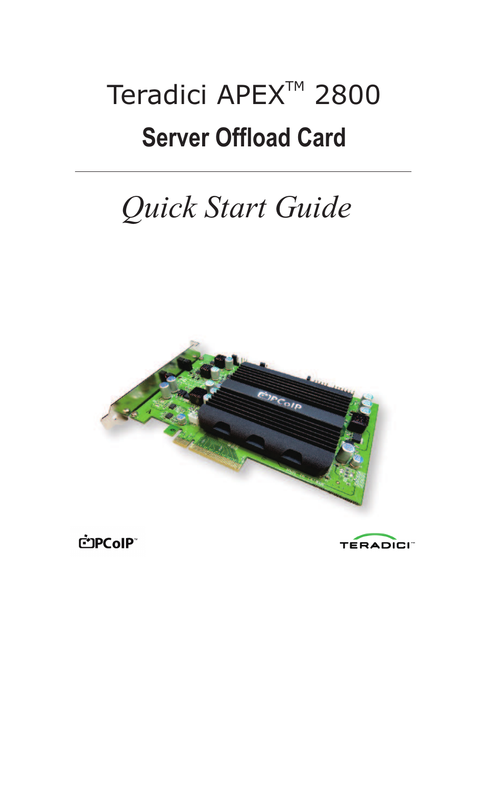 Leadtek Teradici APEX 2800 User Manual | 83 pages