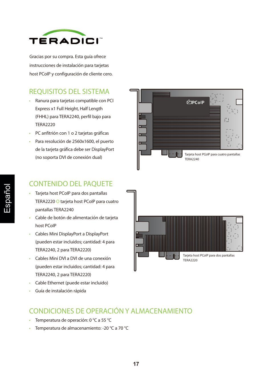 Leadtek TERA2240 Host Card User Manual | Page 20 / 69