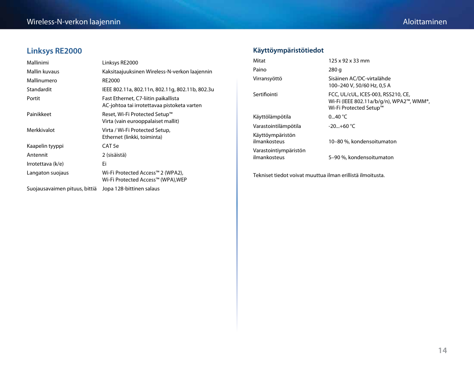 Linksys RE2000 User Manual | Page 164 / 457