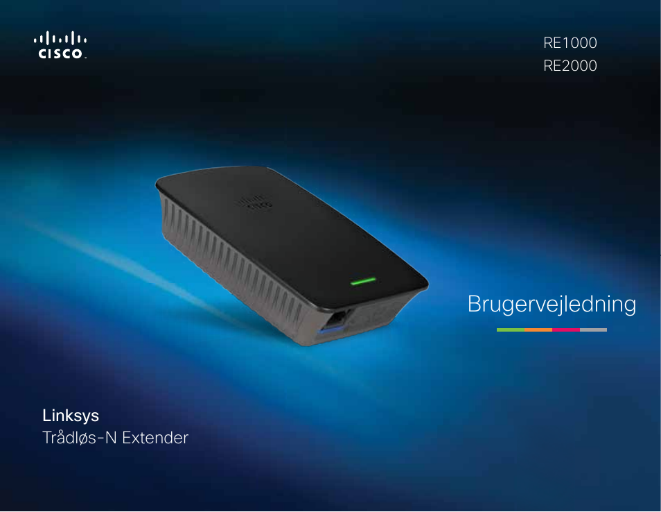 Da - brugervejledning, Brugervejledning | Linksys RE2000 User Manual | Page 51 / 457