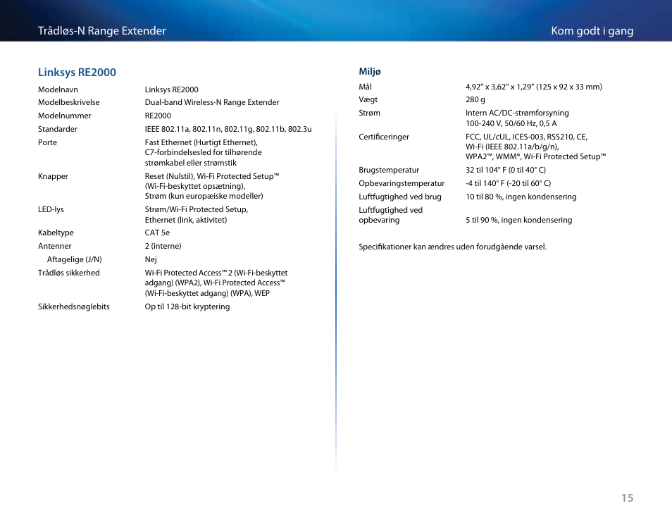 Linksys RE2000 User Manual | Page 66 / 457