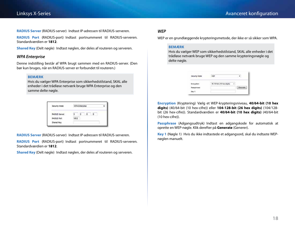 18 avanceret konfiguration linksys x-series | Linksys X-Series User Manual | Page 106 / 765