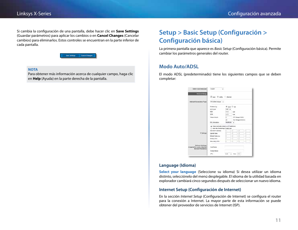 Modo auto/adsl | Linksys X-Series User Manual | Page 213 / 765