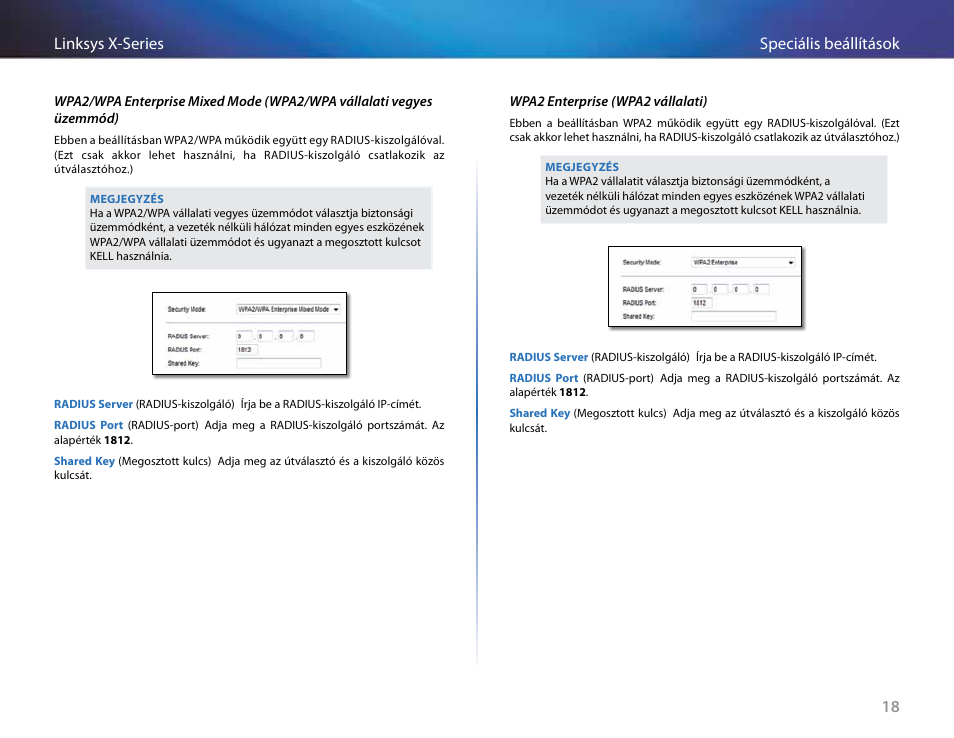 18 speciális beállítások linksys x-series | Linksys X-Series User Manual | Page 334 / 765