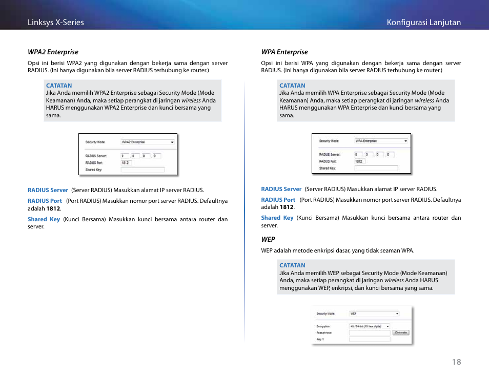 18 konfigurasi lanjutan linksys x-series | Linksys X-Series User Manual | Page 363 / 765