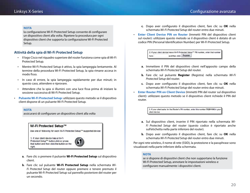 20 configurazione avanzata linksys x-series | Linksys X-Series User Manual | Page 393 / 765