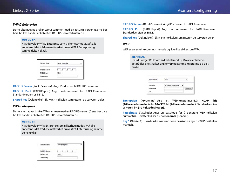 17 avansert konfigurering linksys x-series | Linksys X-Series User Manual | Page 447 / 765