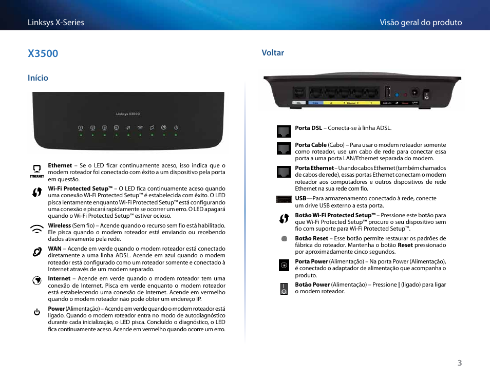 X3500, Início, Voltar | Linksys X-Series User Manual | Page 515 / 765