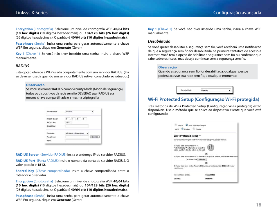 18 configuração avançada linksys x-series | Linksys X-Series User Manual | Page 530 / 765