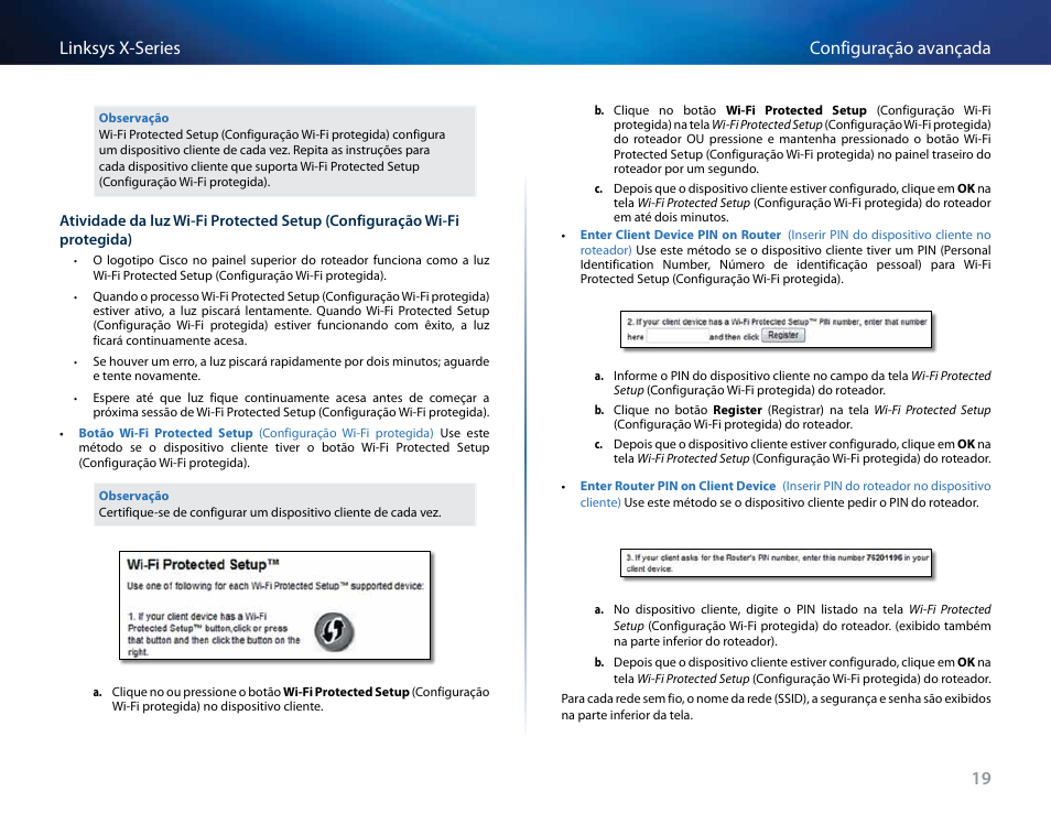 19 configuração avançada linksys x-series | Linksys X-Series User Manual | Page 531 / 765