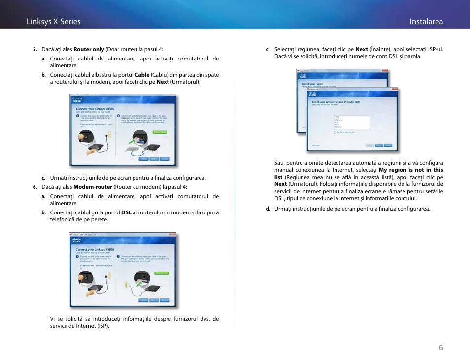 6instalarea linksys x-series | Linksys X-Series User Manual | Page 546 / 765