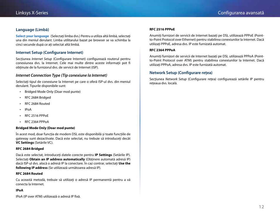 12 configurarea avansată linksys x-series | Linksys X-Series User Manual | Page 552 / 765