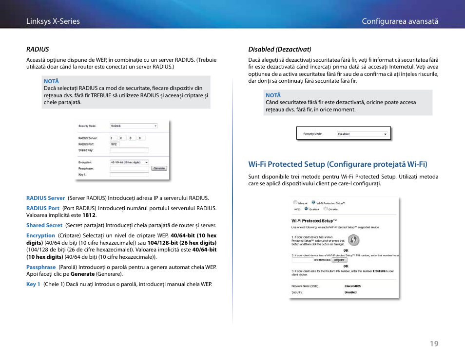 19 configurarea avansată linksys x-series | Linksys X-Series User Manual | Page 559 / 765