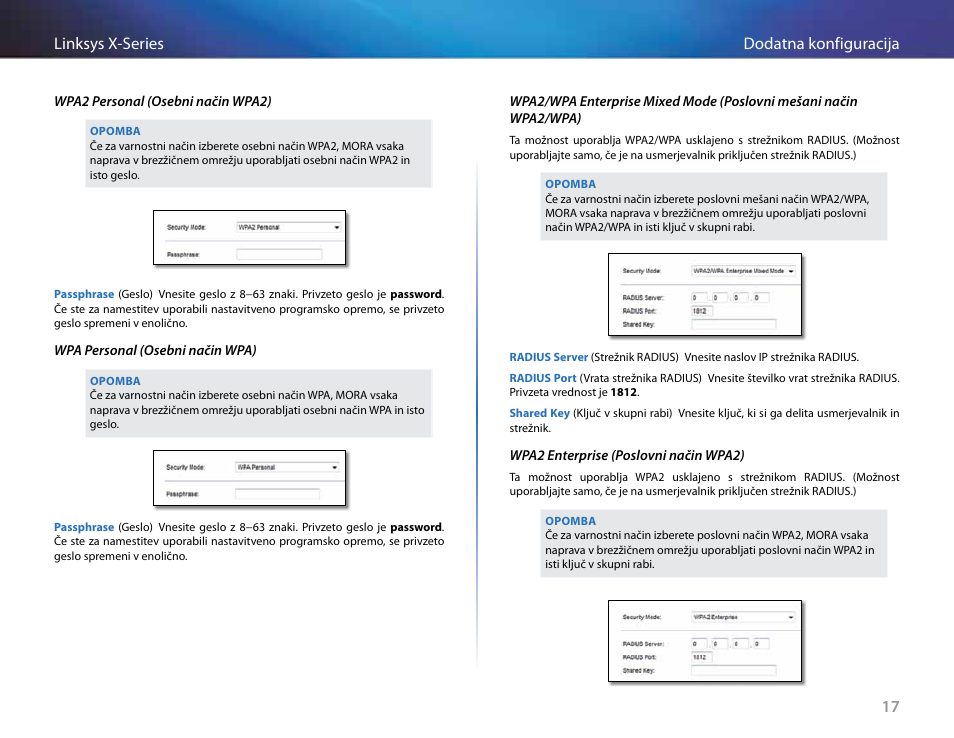 17 dodatna konfiguracija linksys x-series | Linksys X-Series User Manual | Page 615 / 765