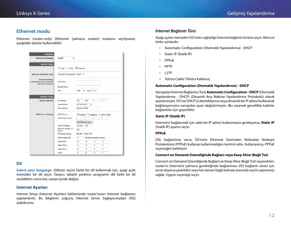 Ethernet modu | Linksys X-Series User Manual | Page 692 / 765