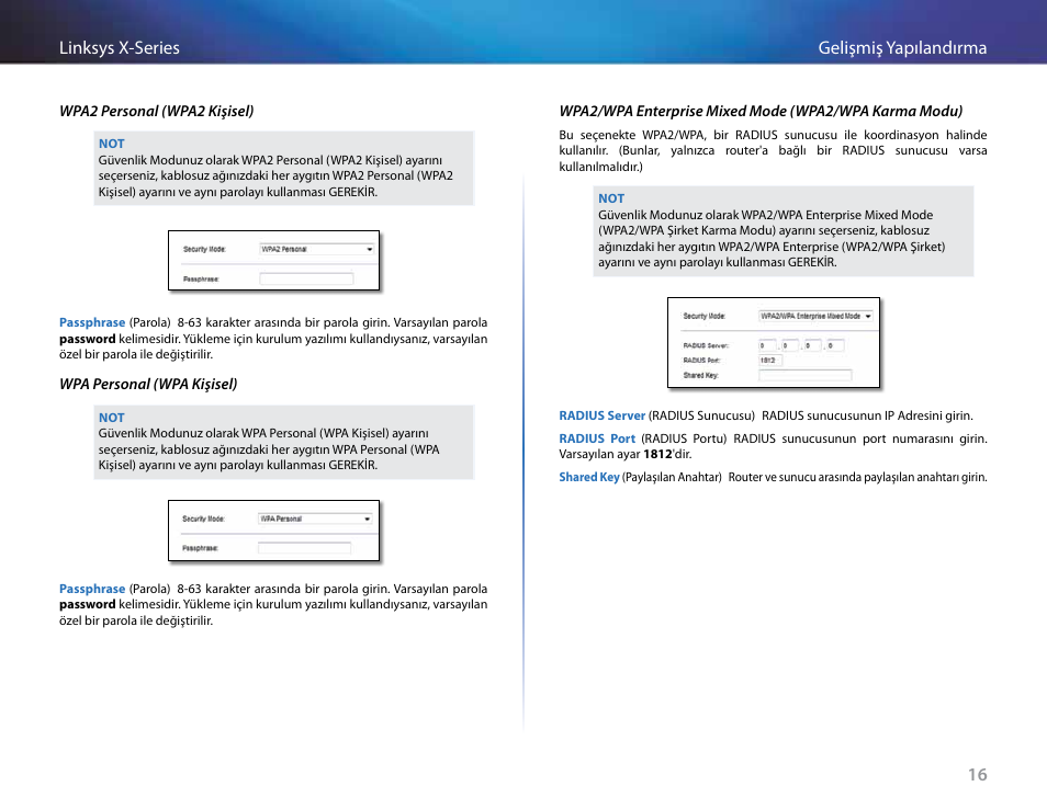 16 gelişmiş yapılandırma linksys x-series | Linksys X-Series User Manual | Page 696 / 765