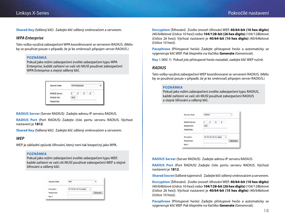 18 pokročilé nastavení linksys x-series | Linksys X-Series User Manual | Page 78 / 765