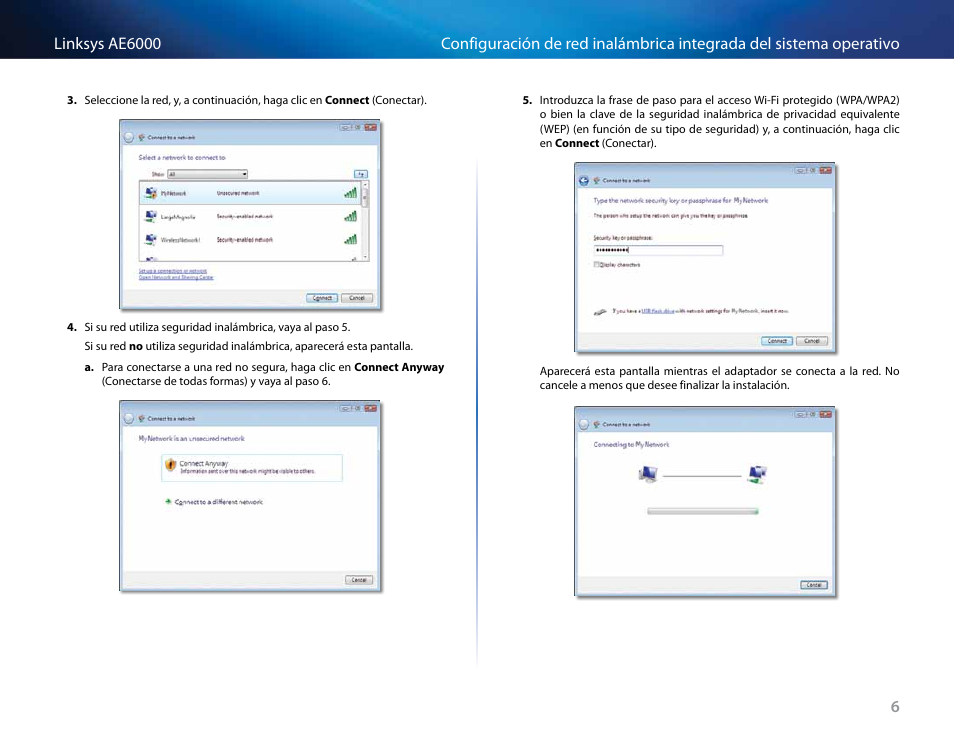 Linksys AE6000 User Manual | Page 106 / 364