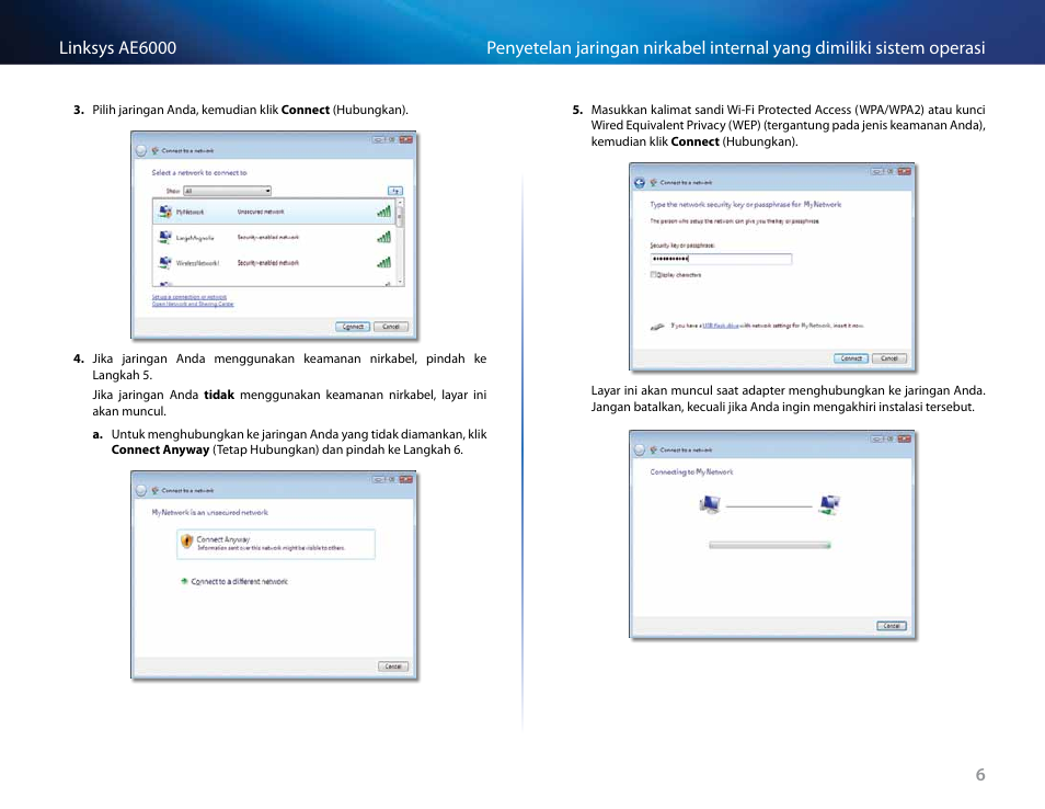 Linksys AE6000 User Manual | Page 176 / 364